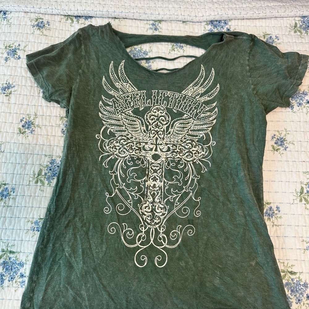 Green Graphic Tee